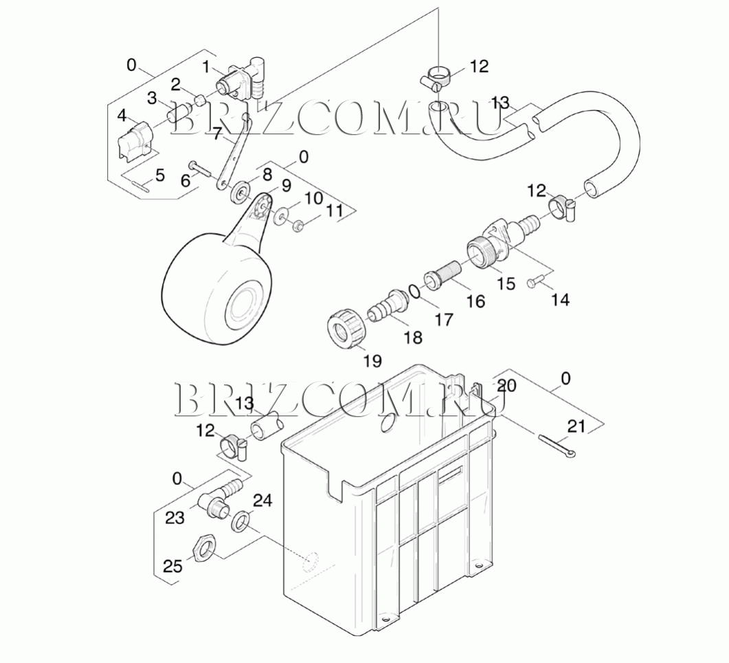Поплавковый ящик (0.136-166.0)