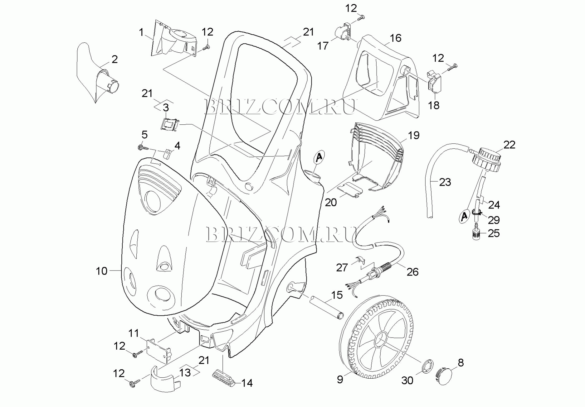 Karcher hd 650 схема