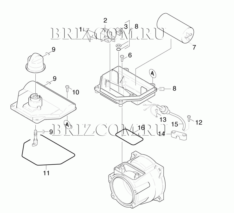 Электроприборный шкаф (0.126-701.0)
