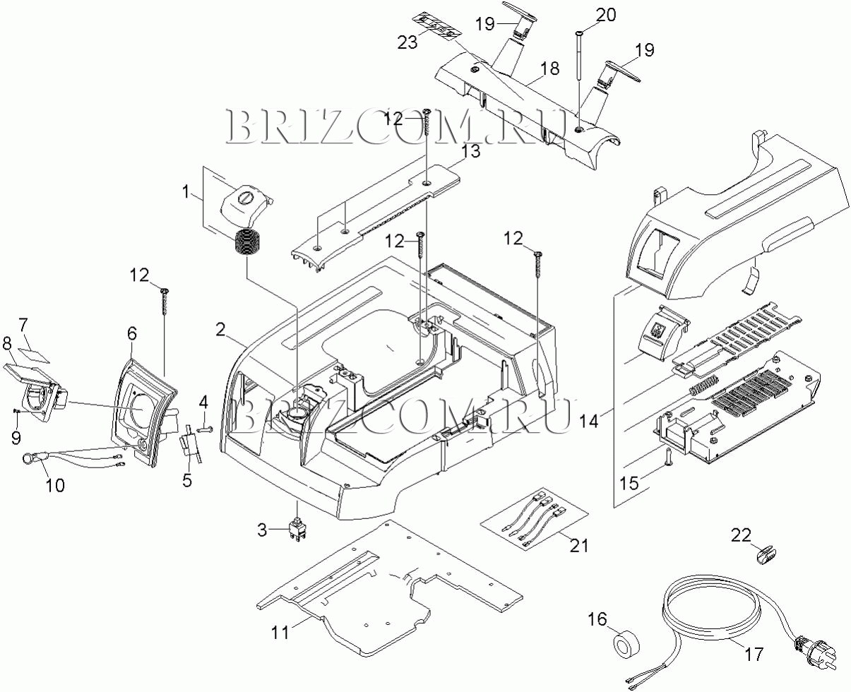 Крышка детали (0.164-993.0)