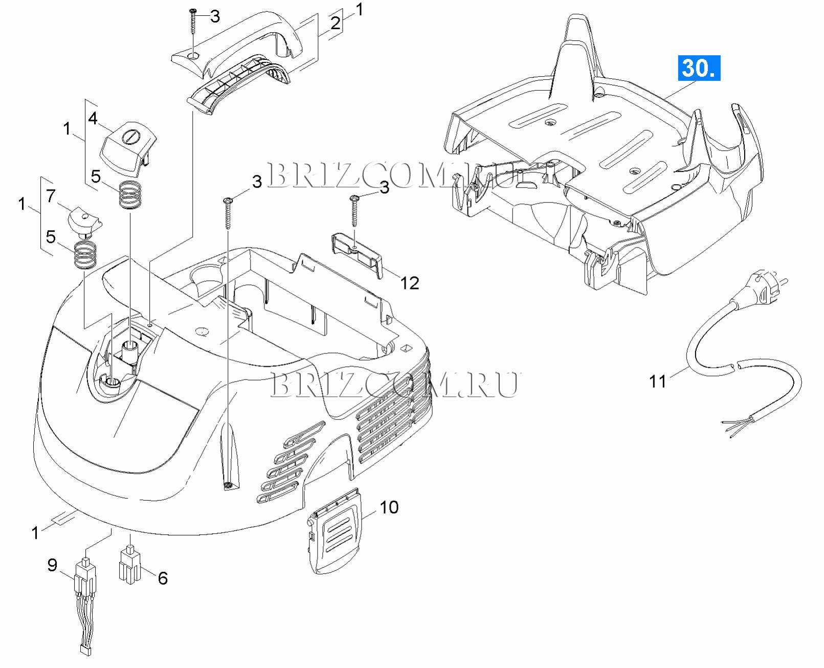 Крышка детали (0.166-623.0)