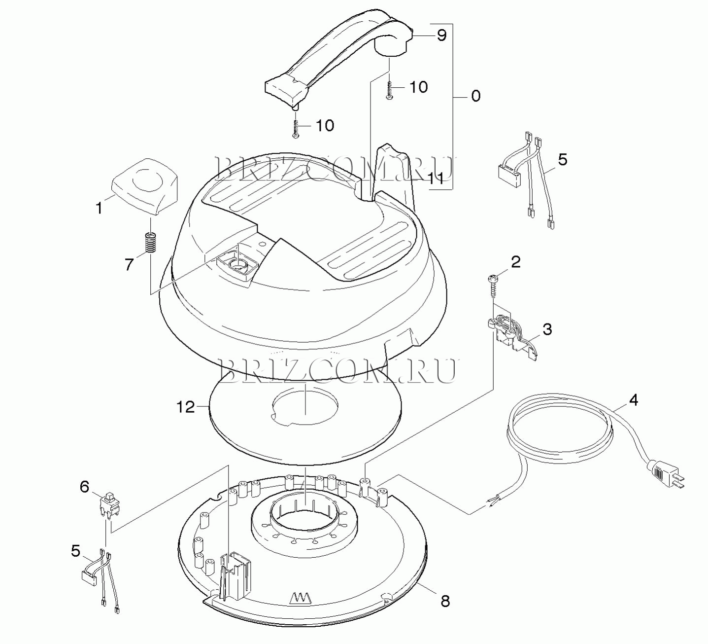 Верхняя часть (0.164-624.0)