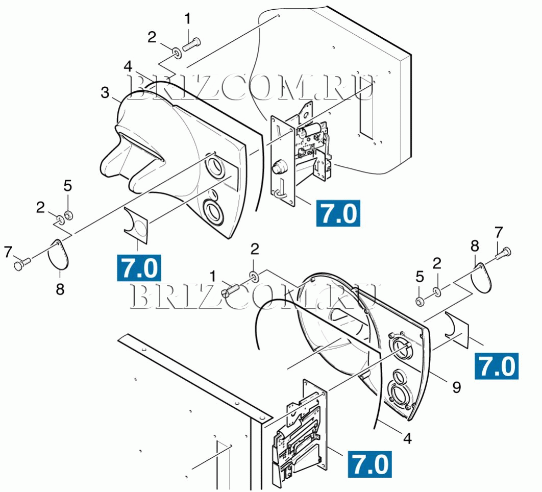 Держатель шланга (0.162-947.0)