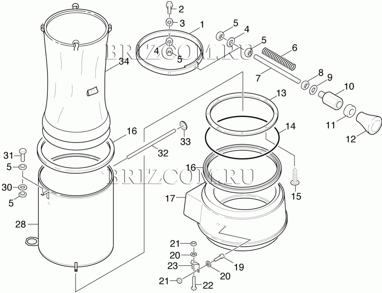 Фильтровальная система (0.161-665.0)