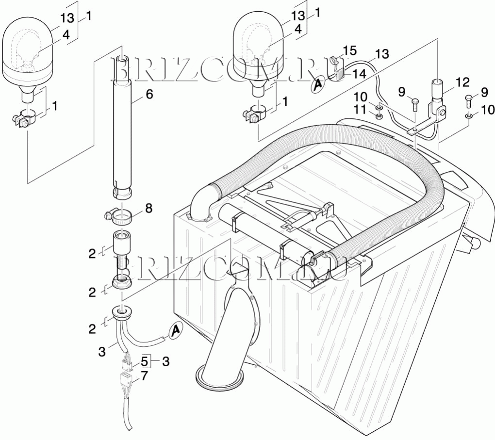 Круговой сигнально-отличительный огонь (0.207-182.0)