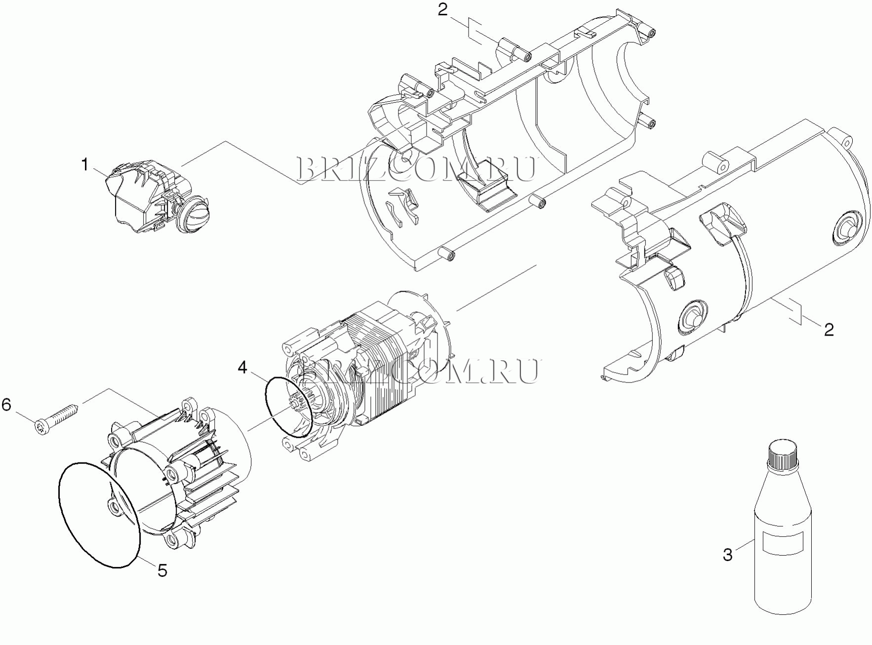 Karcher k3 схема запчасти