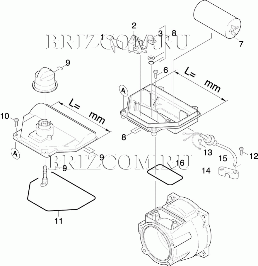 Электроприборный шкаф (0.126-783.0)
