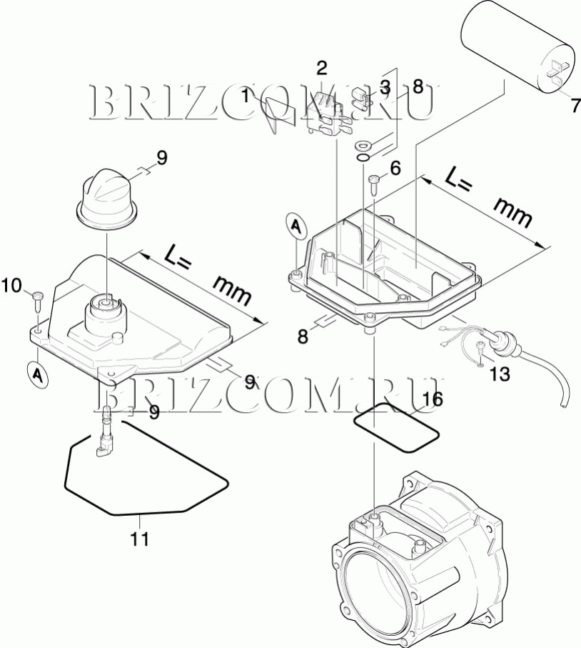 Электроприборный шкаф (0.126-820.0)
