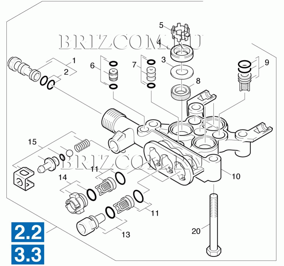 Головка цилиндра (0.107-578.0)