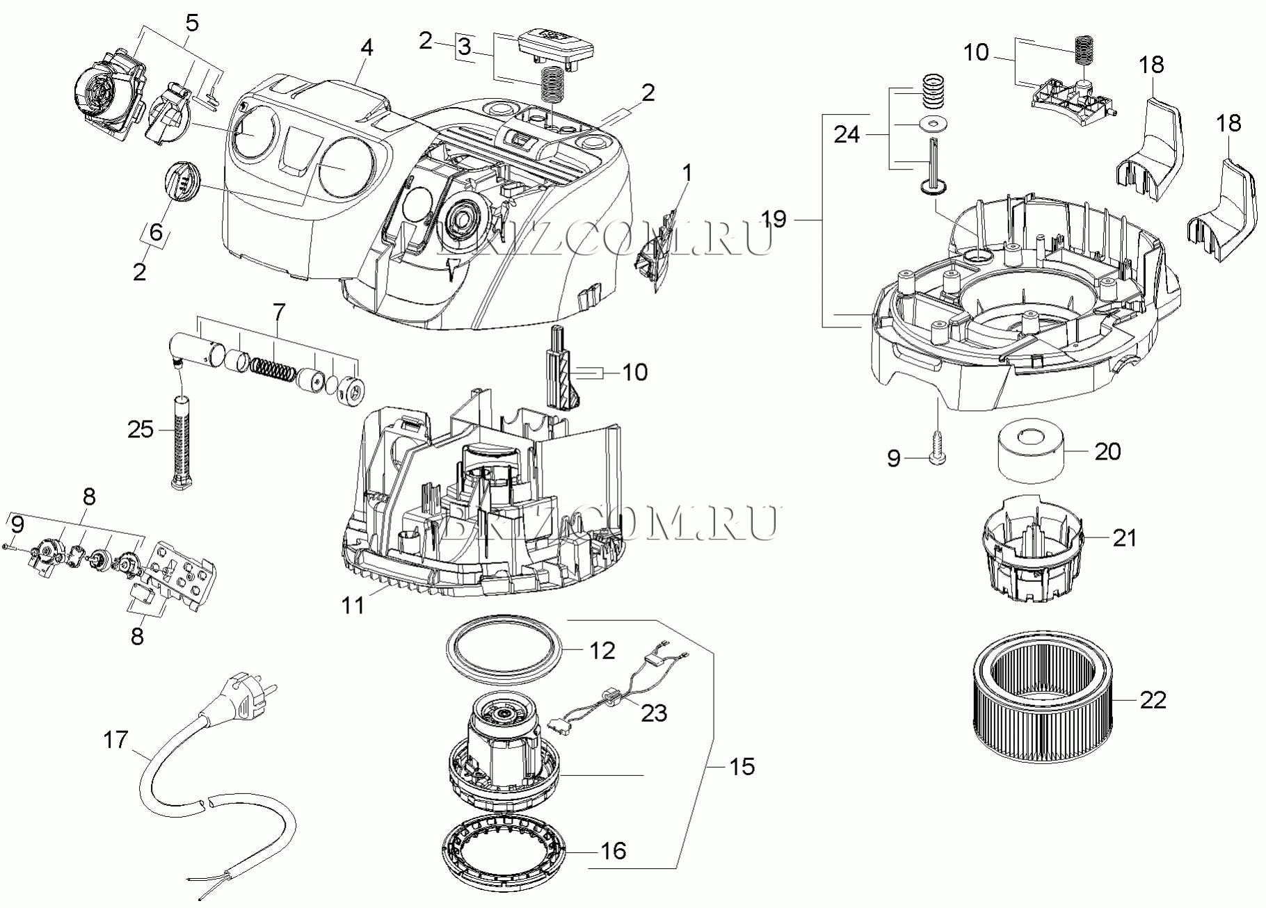 Прибор детали (0.165-418.0)