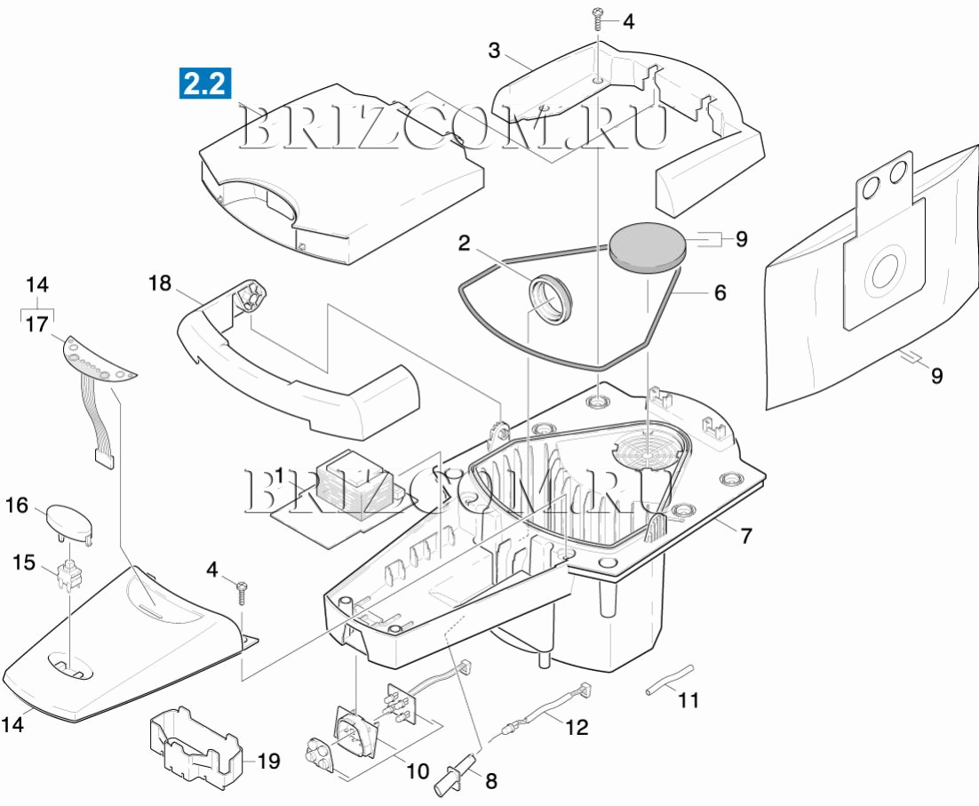 Верхняя часть (0.163-754.0)