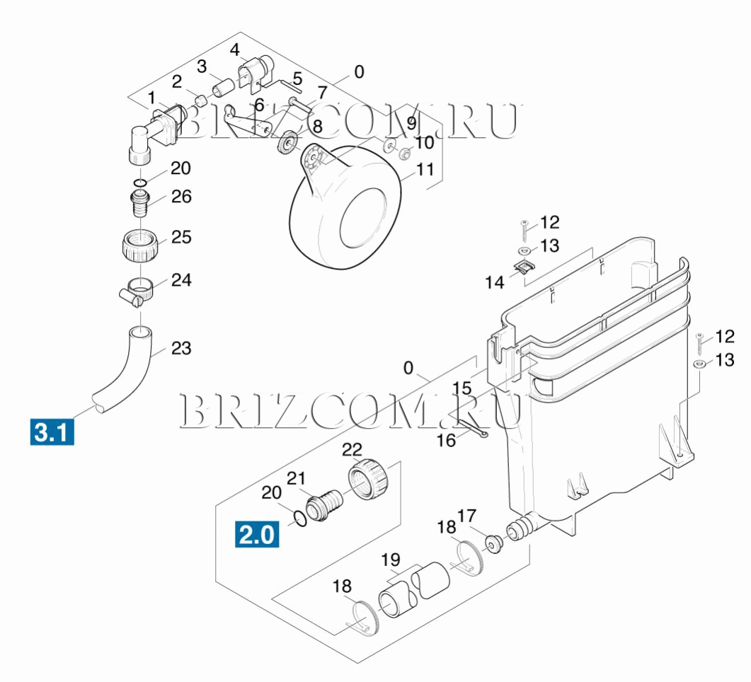 Поплавковый ящик (0.136-208.0)