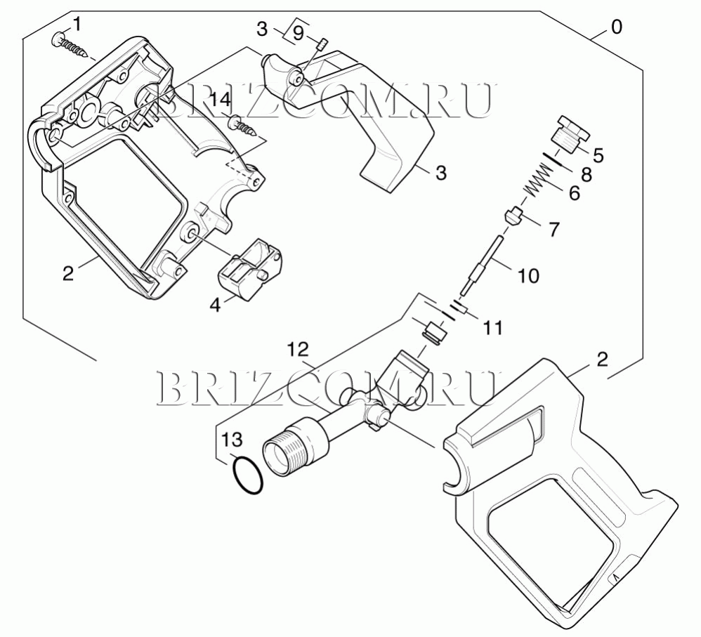 Pучной пистолет-распылитель (0.146-730.0)