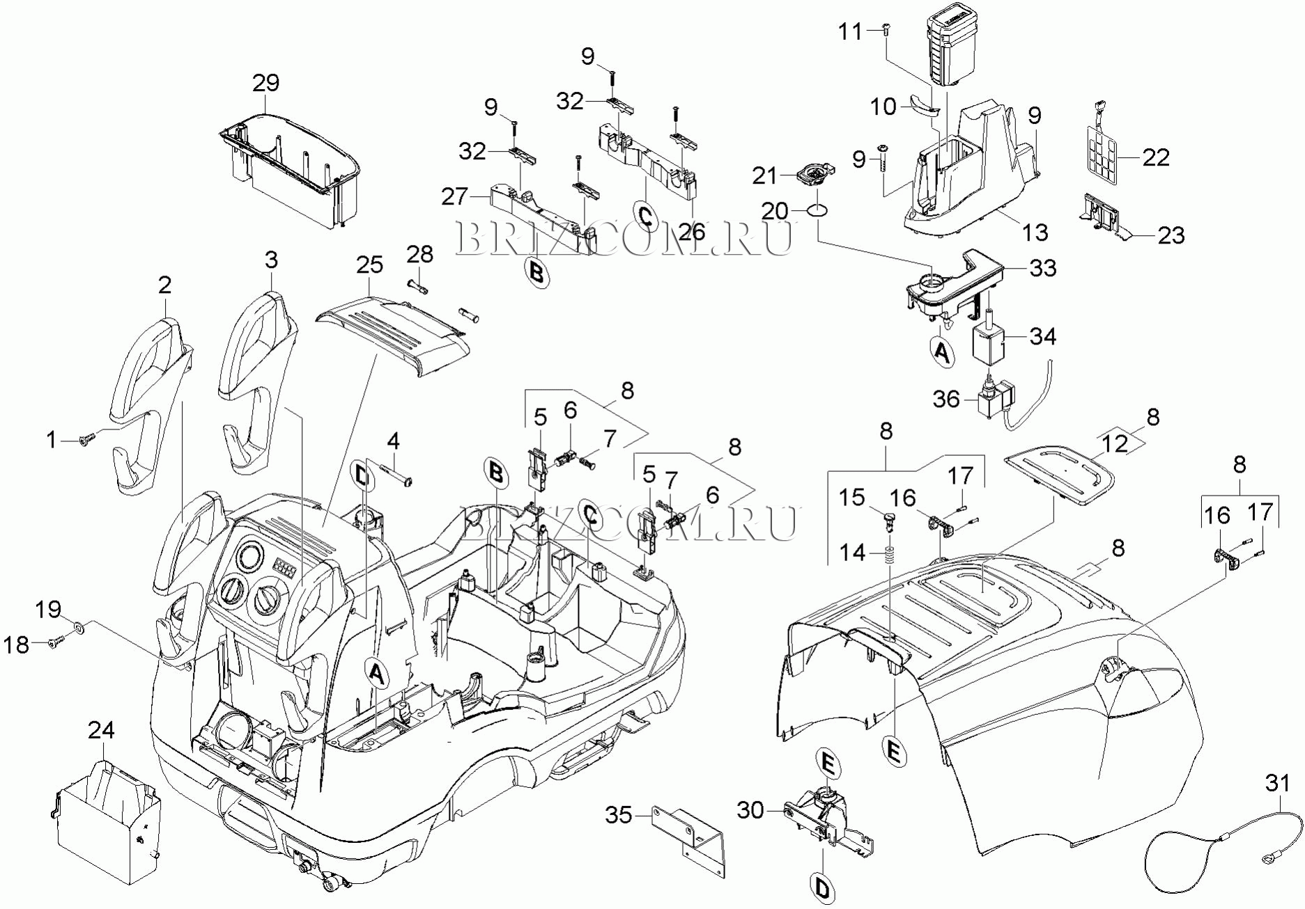 Корпус верхняя часть (0.113-427.0)