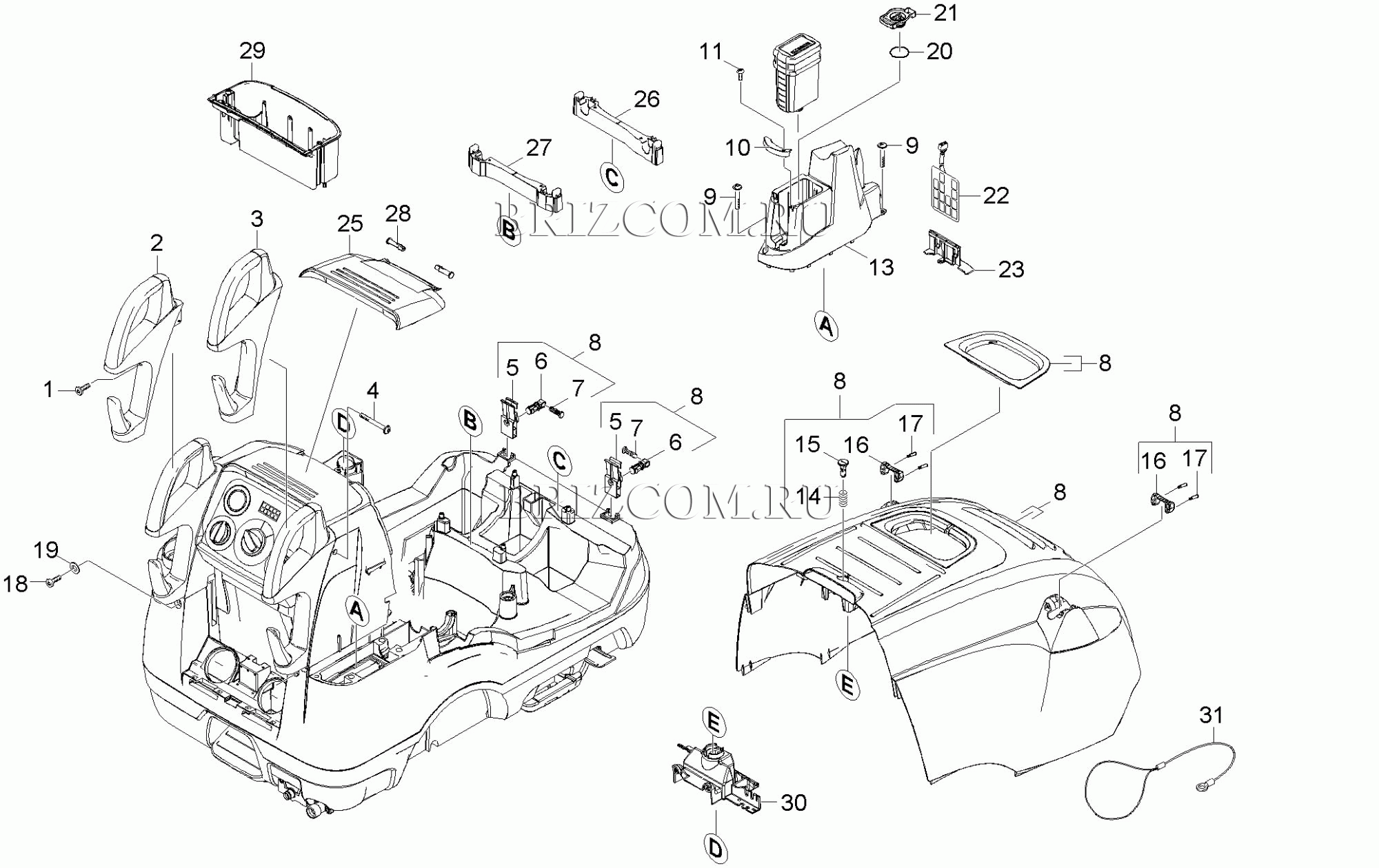 Корпус верхняя часть (0.115-699.0)