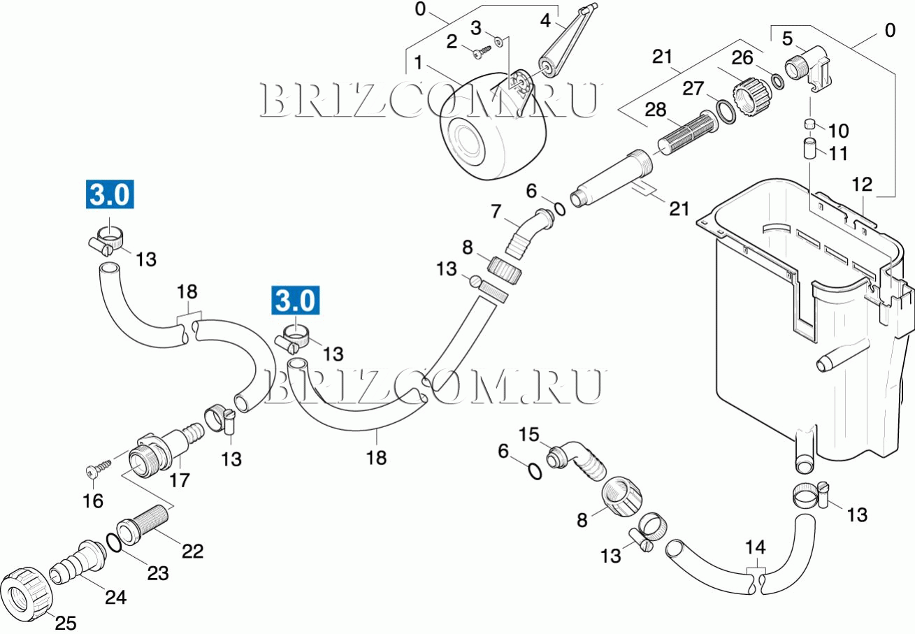 Поплавковый ящик (0.136-033.0)