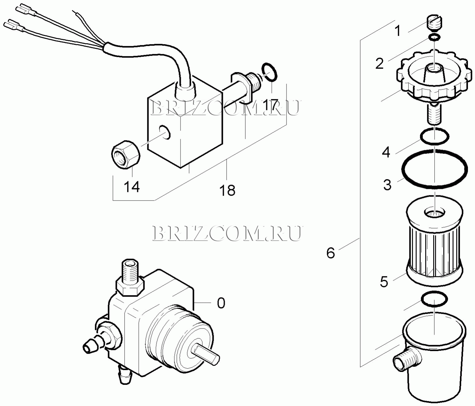 Насос топливо (0.121-284.0)