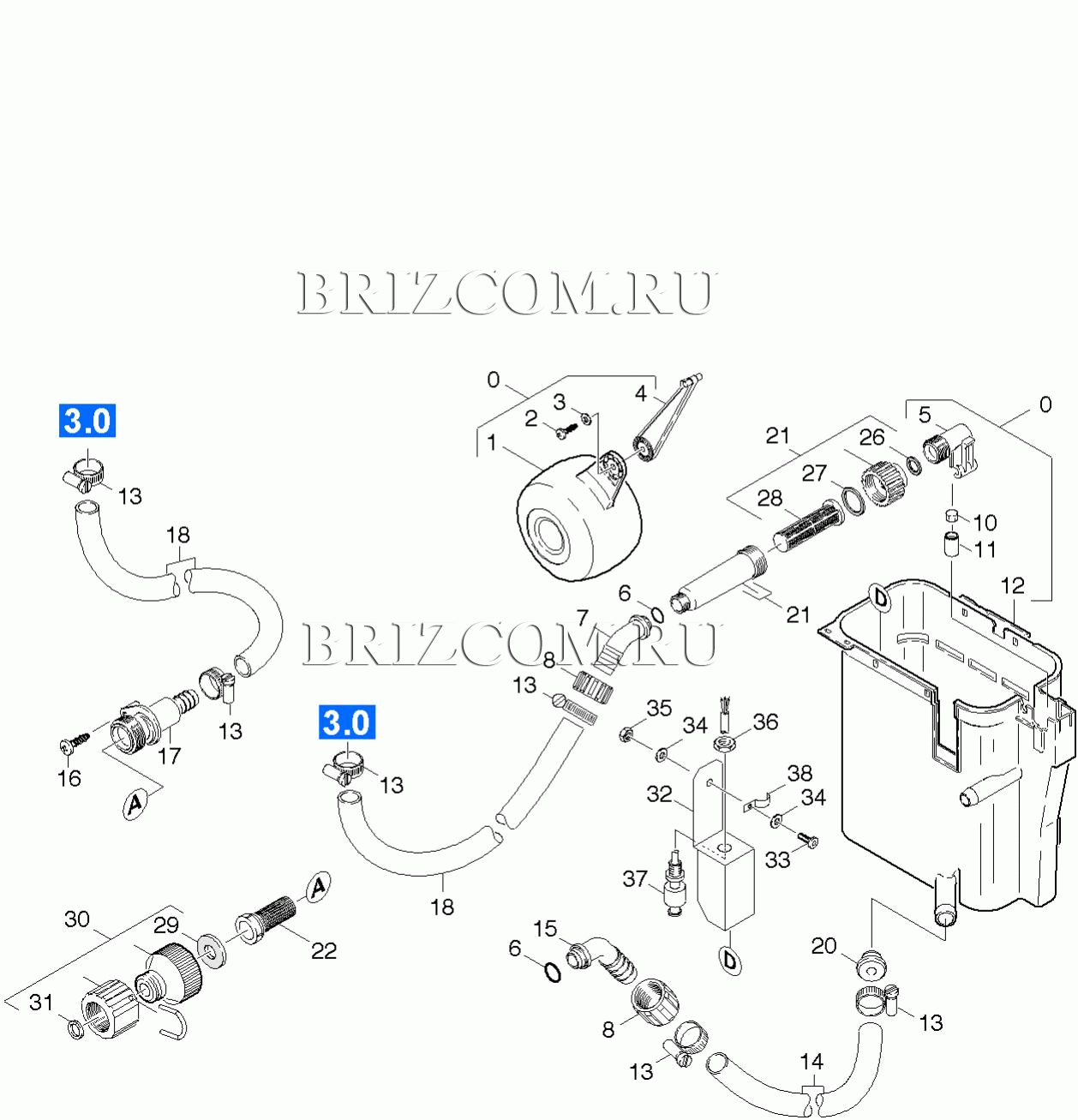 Поплавковый ящик (0.136-290.0)