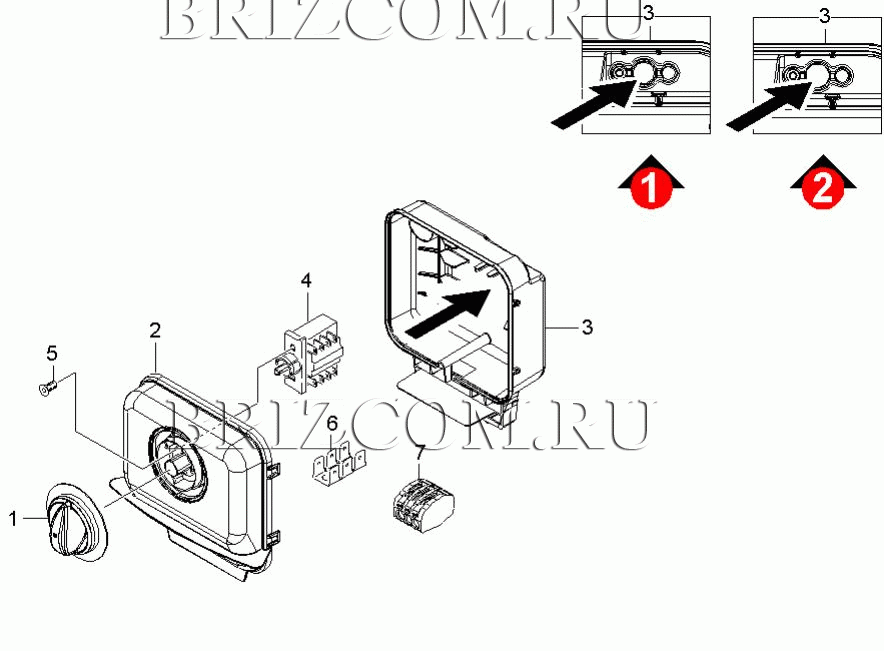 Распределительный щит прибор (0.109-835.0)
