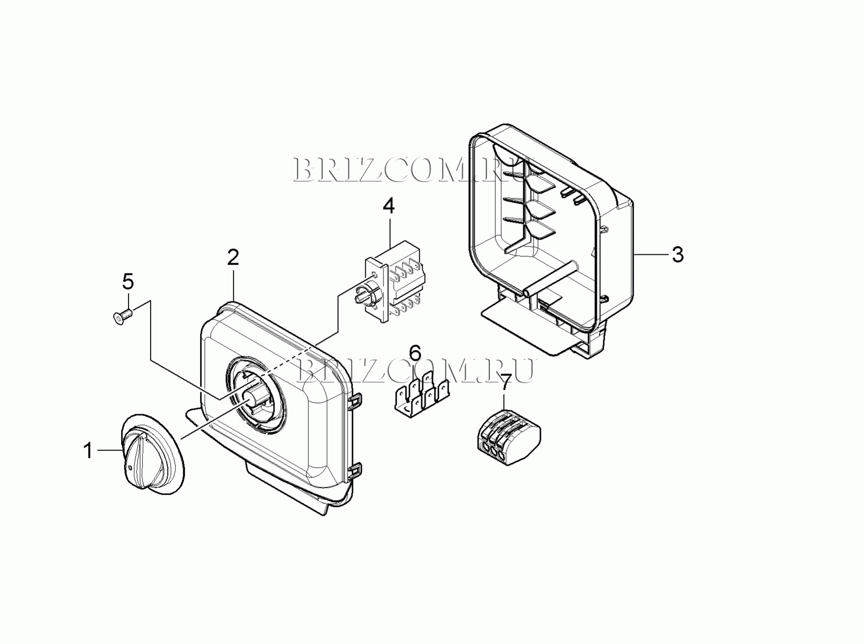 Распределительный щит прибор (0.114-661.0)
