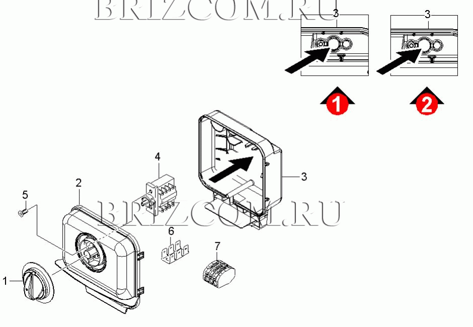 Распределительный щит прибор (0.110-117.0)