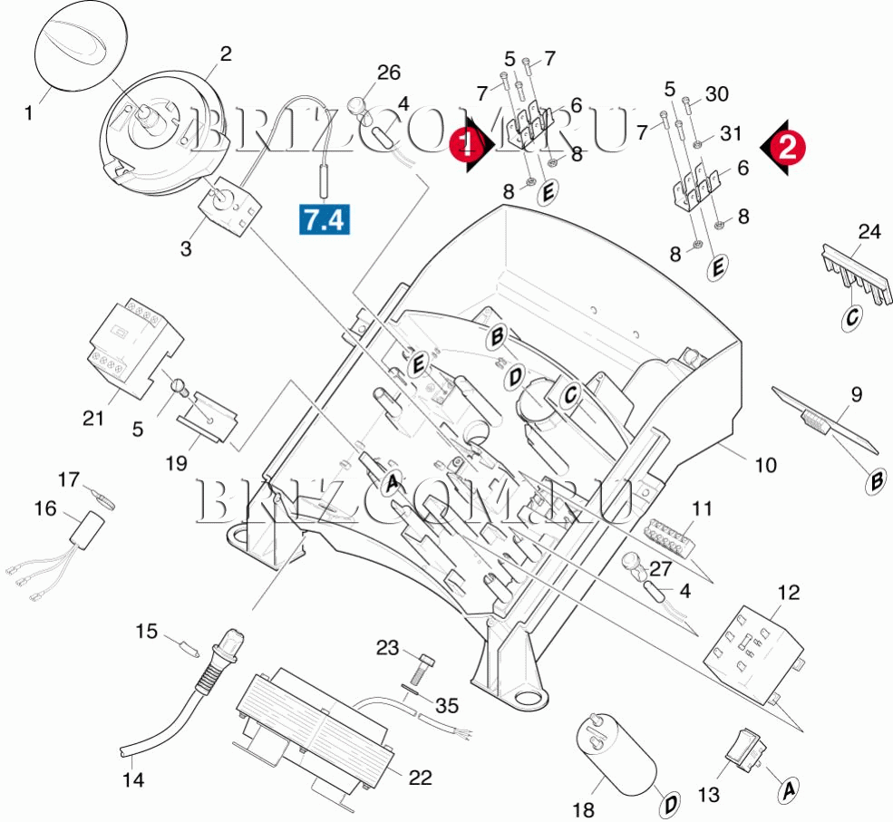 Электроприборный шкаф (0.126-902.0)