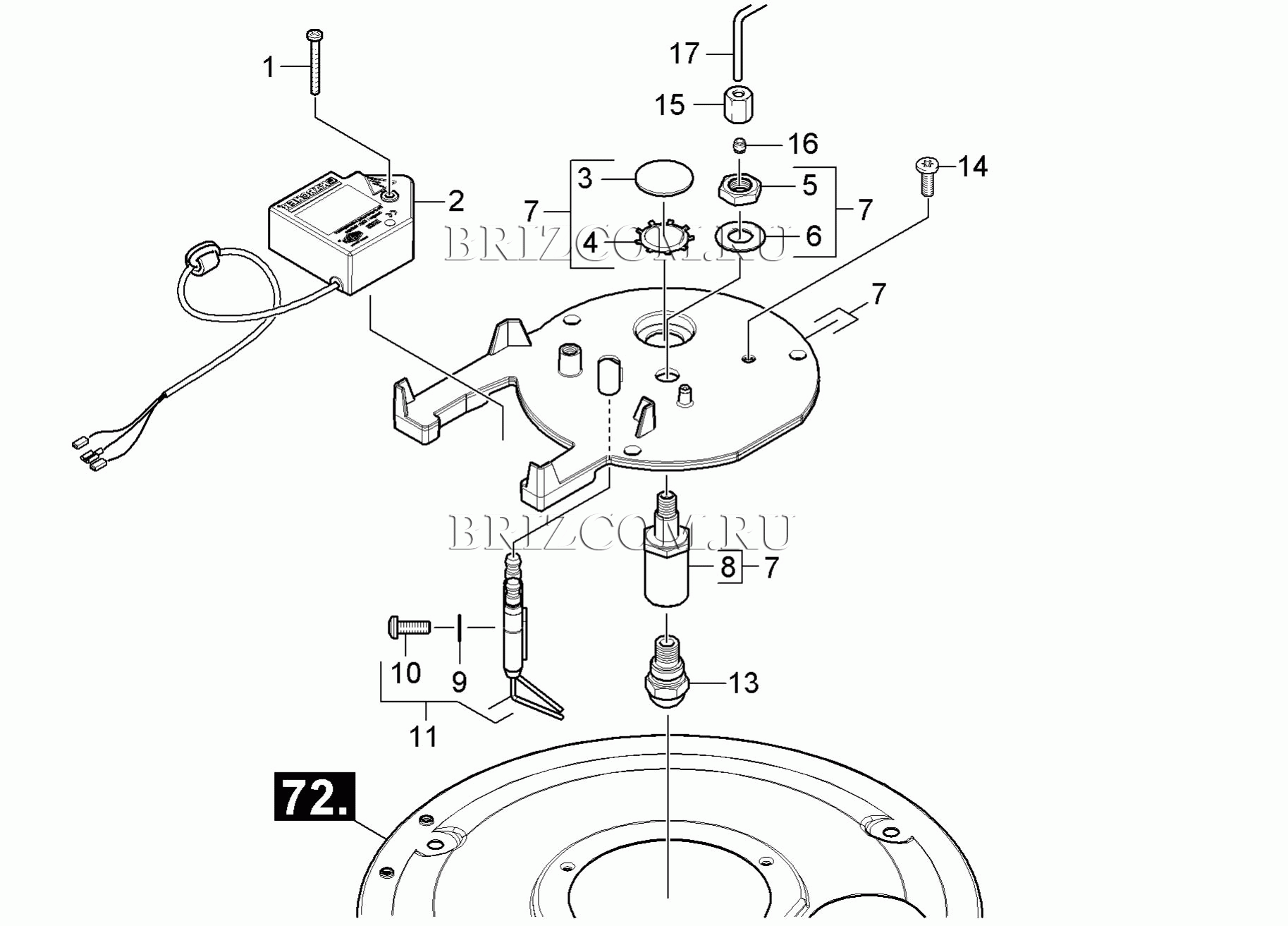 Крышка горелки (0.113-388.0)