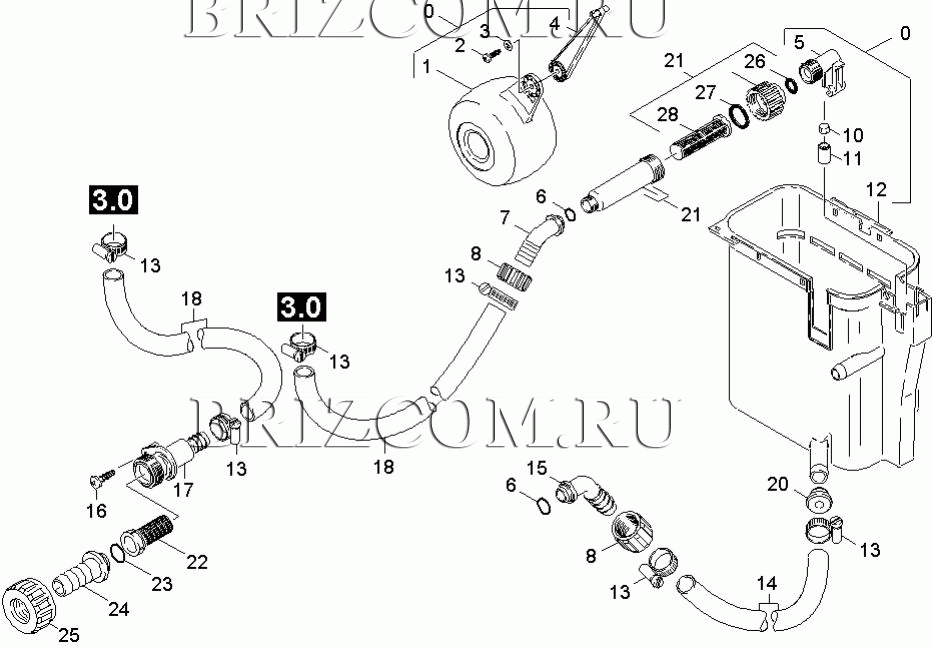 Поплавковый ящик (0.136-014.0)