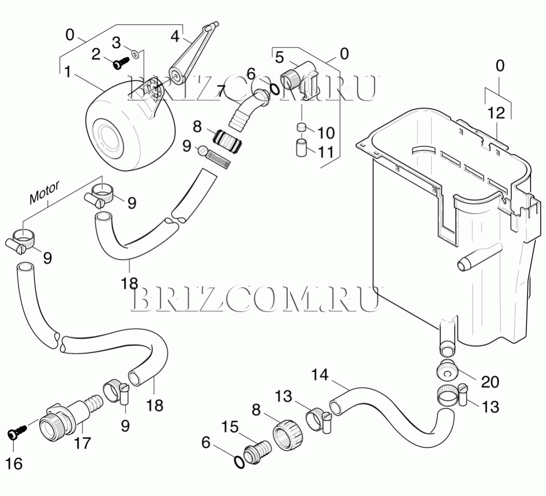 Поплавковый ящик (0.136-055.0)