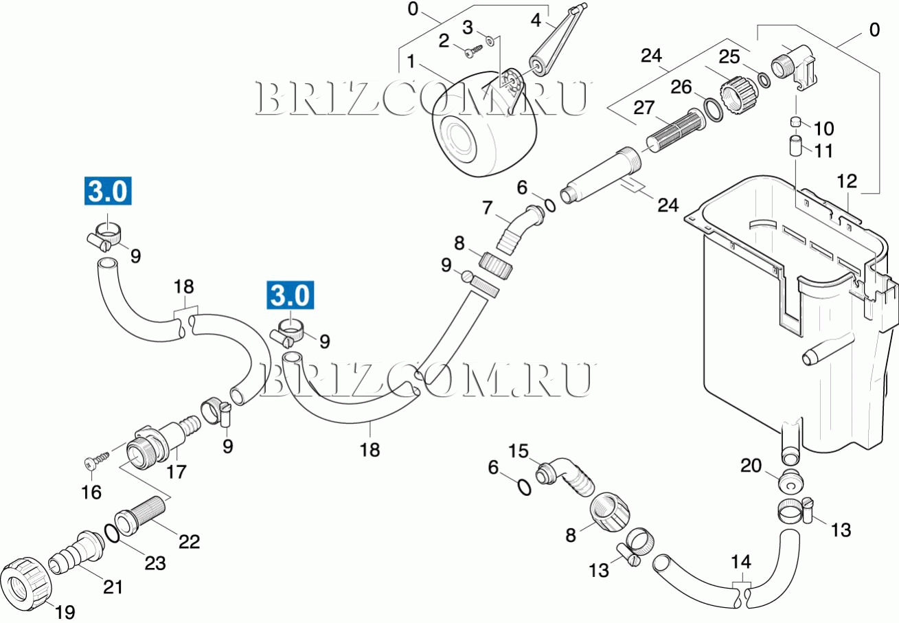 Поплавковый ящик (0.136-284.0)