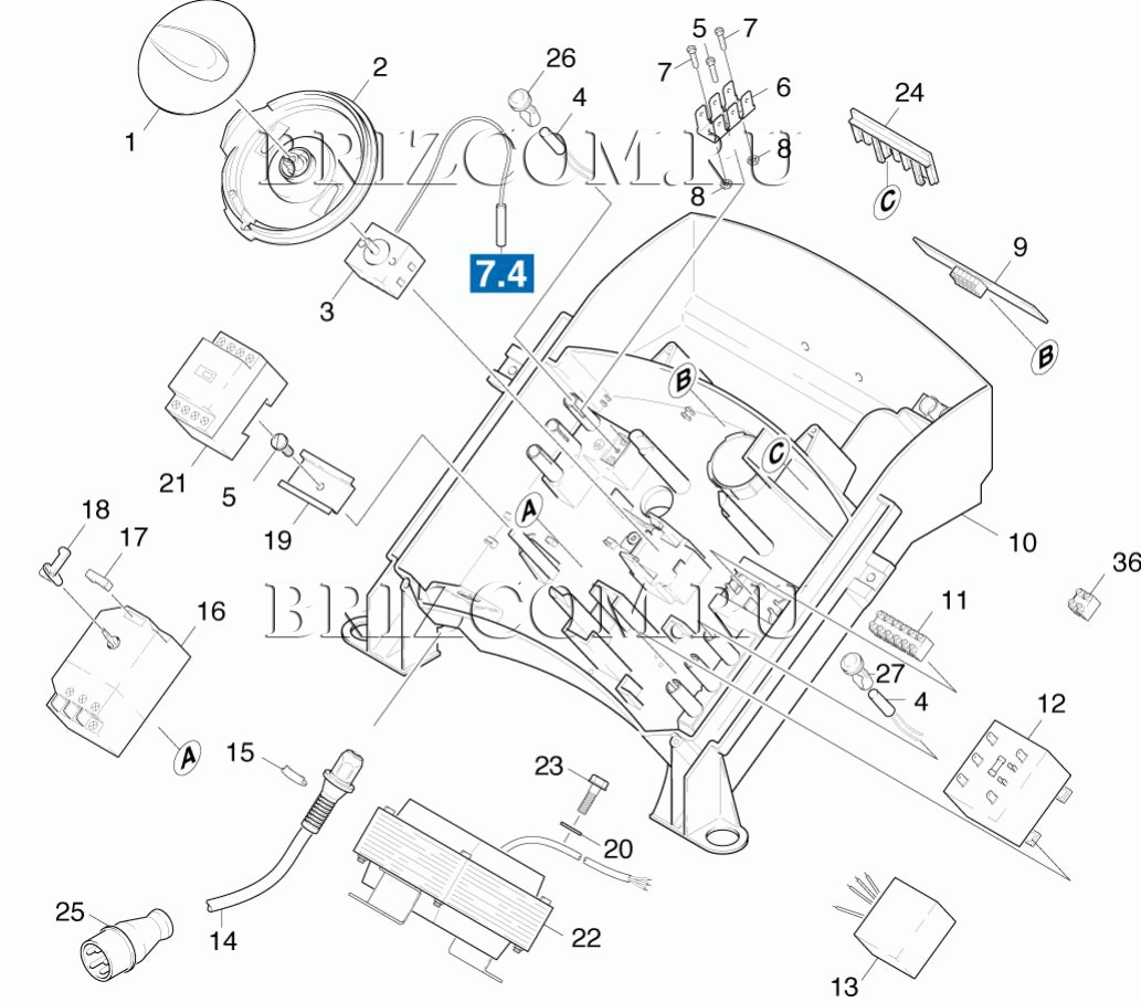 Электроприборный шкаф (0.126-942.0)