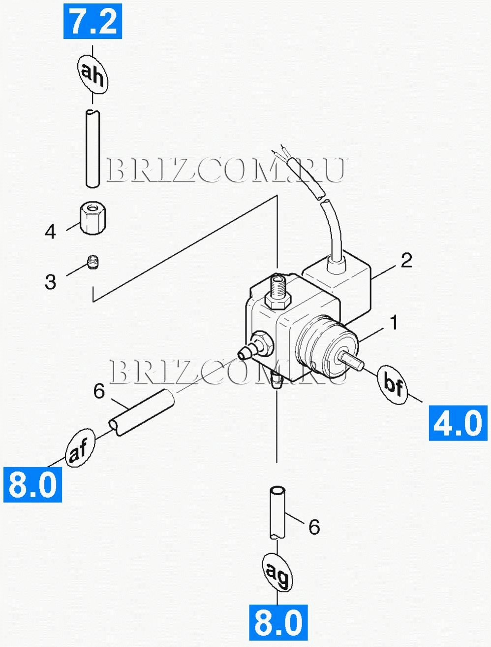 Электропроводность топливо (0.121-009.0)