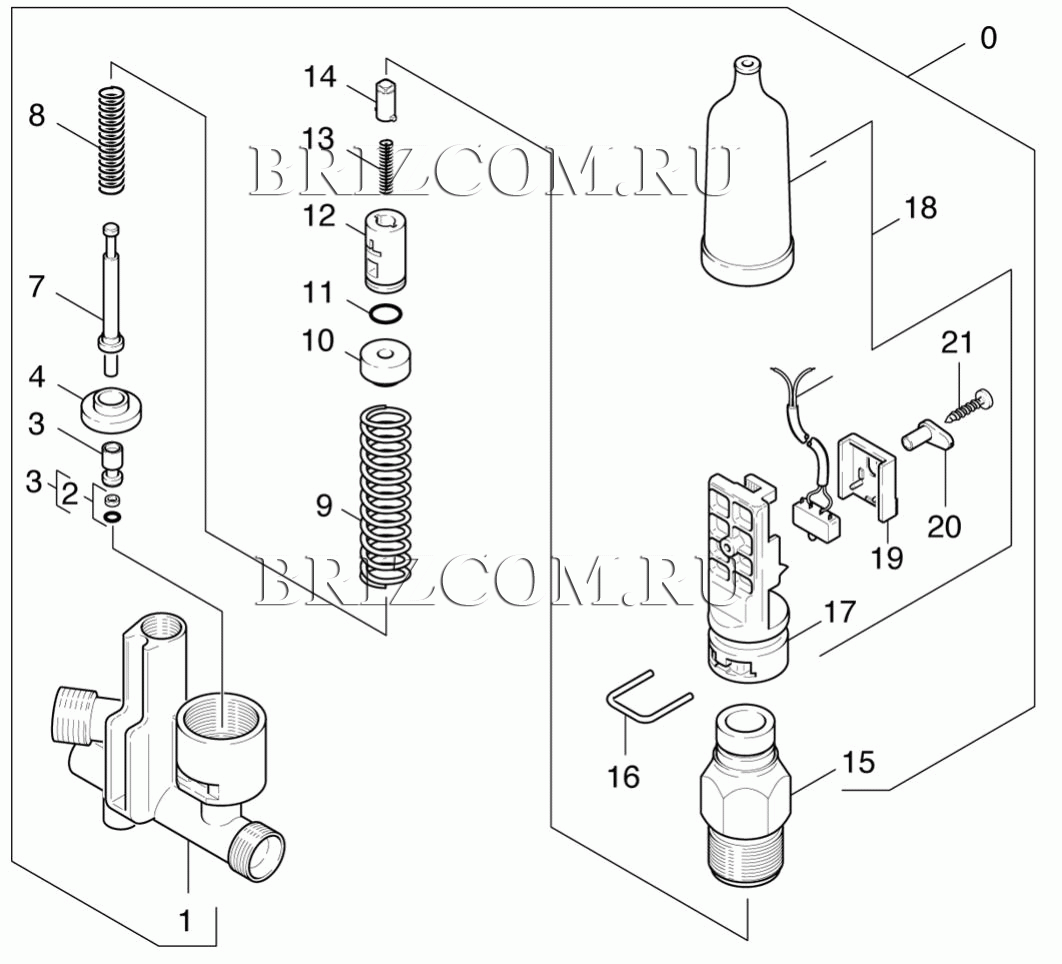 Манометрический выключатель (0.141-215.0)