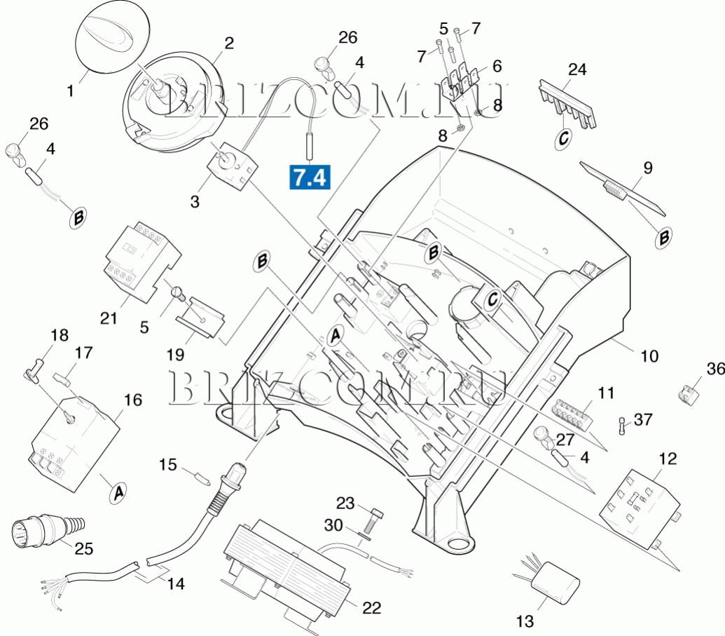Электроприборный шкаф (0.126-886.0)