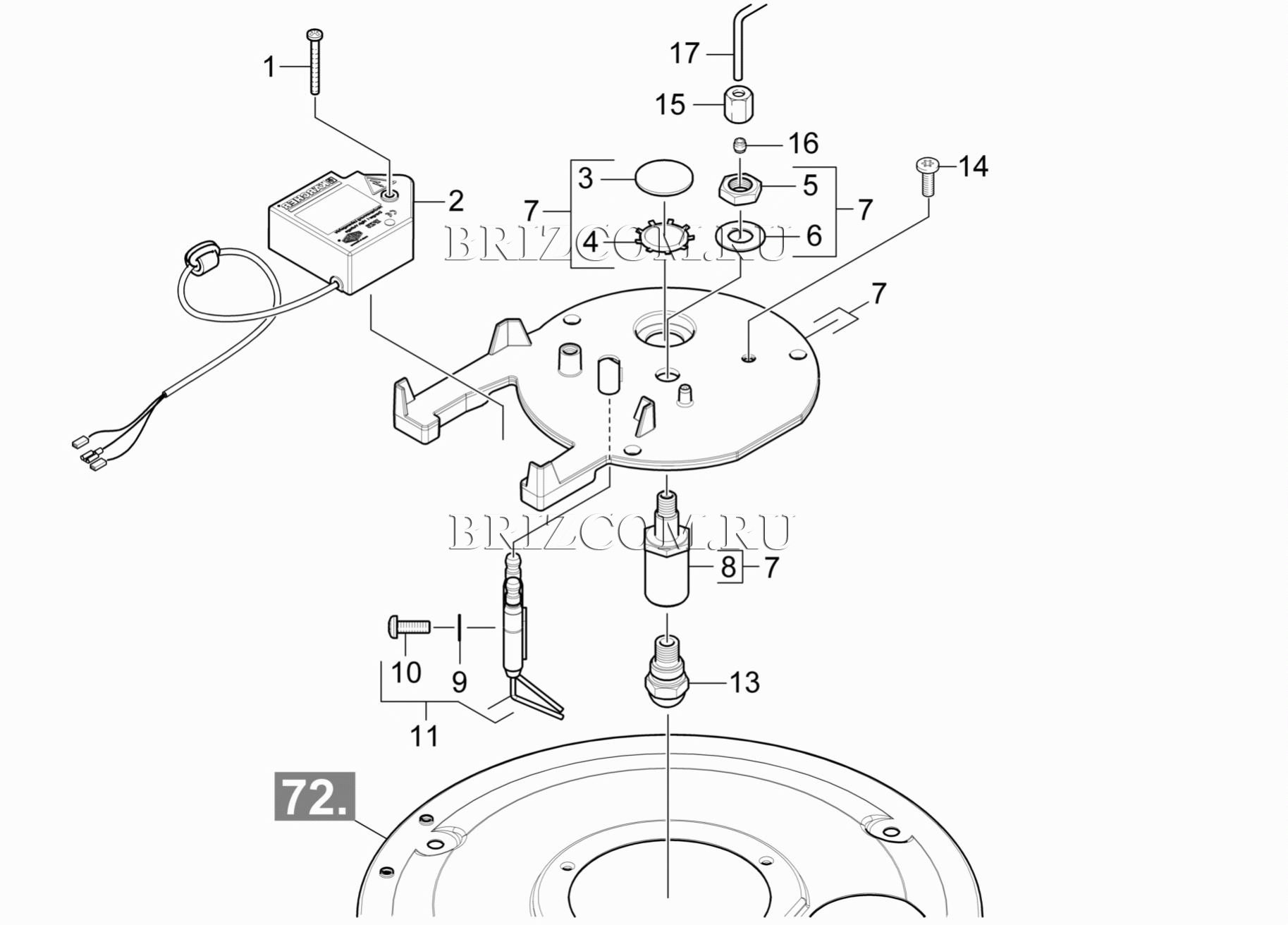 Крышка горелки (0.115-333.0)