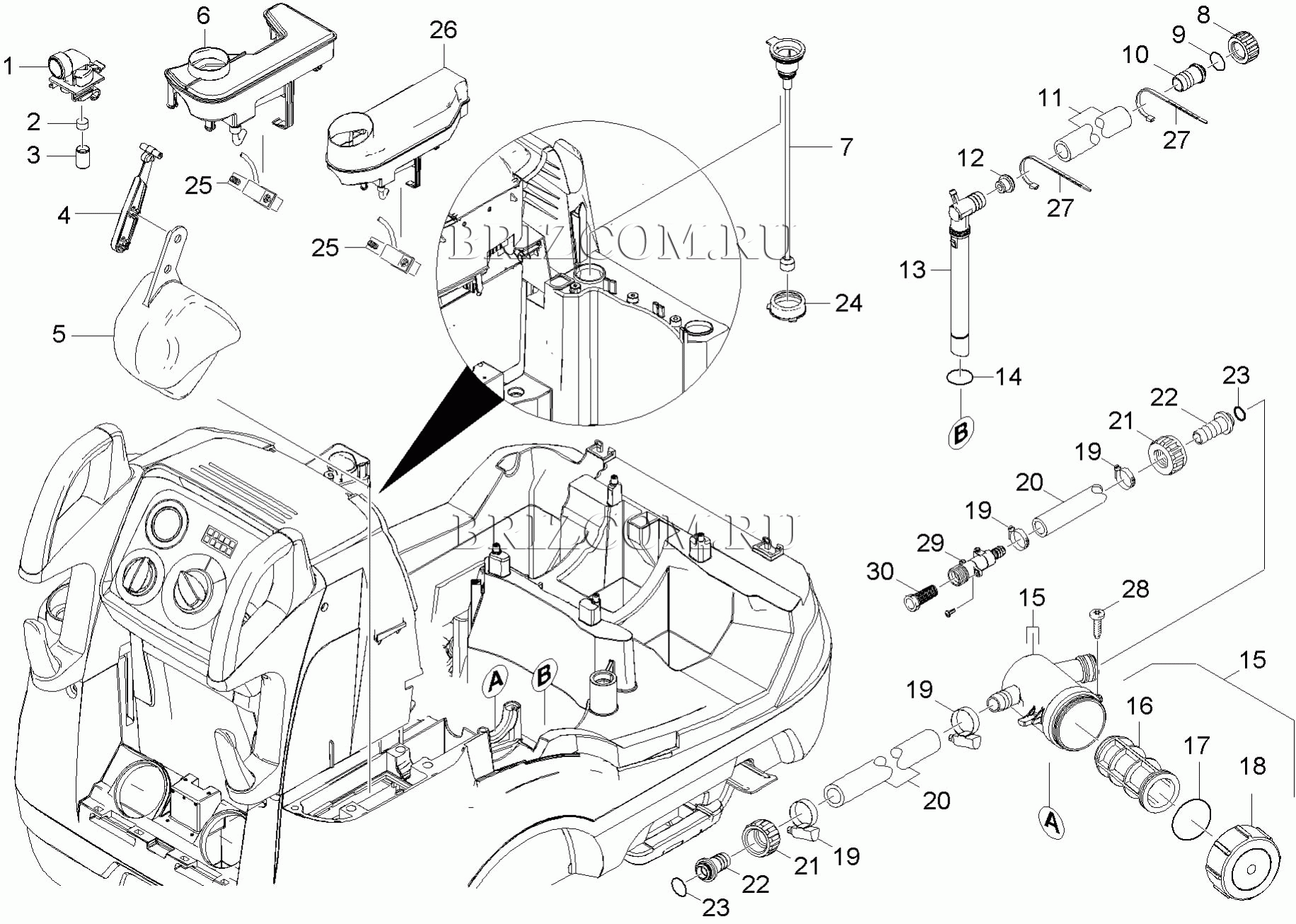 Поплавковый клапан (0.104-466.0)