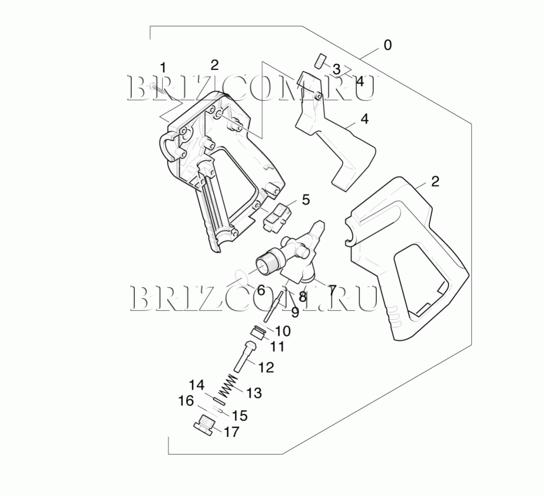 Pучной пистолет-распылитель (0.146-693.0)