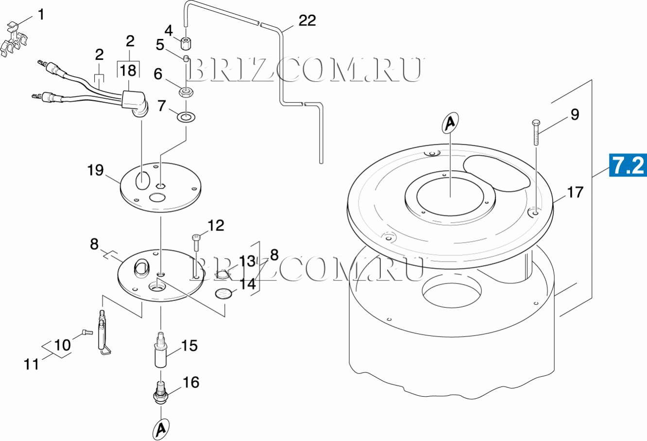 Крышка горелки (0.131-381.0)