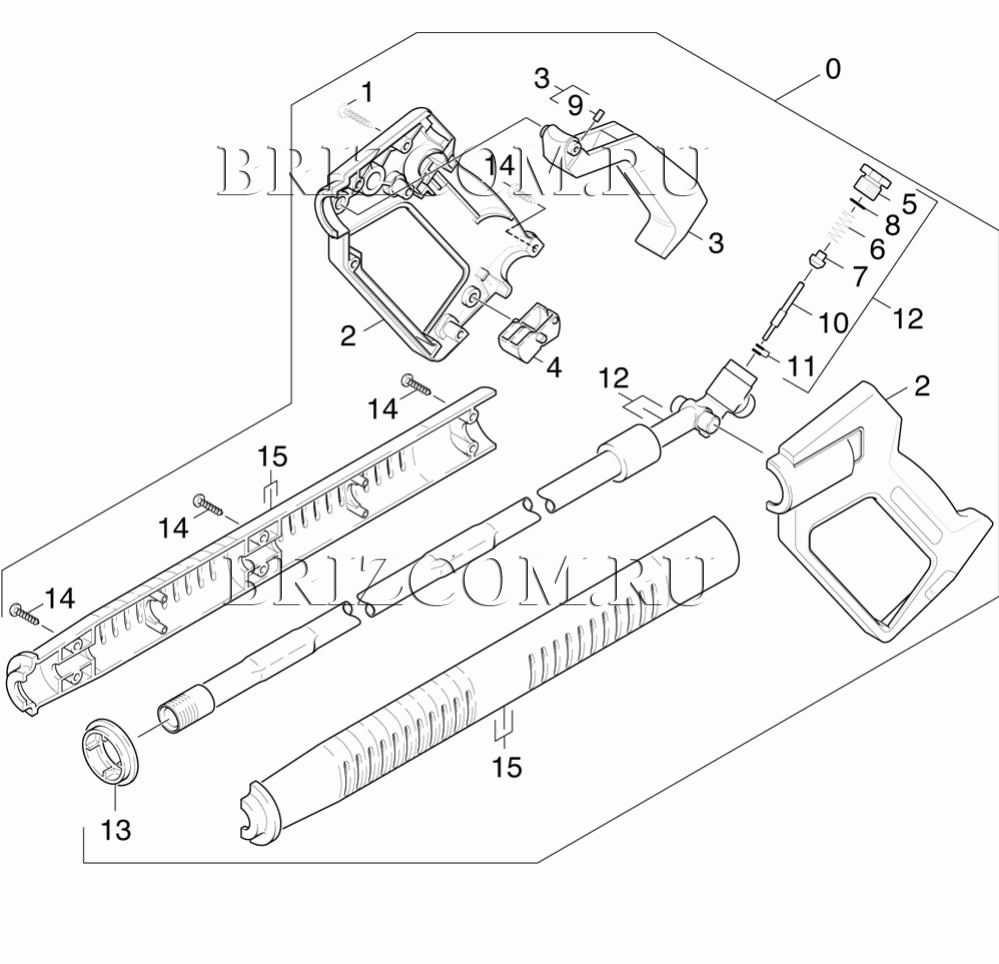 Pучной пистолет-распылитель (0.148-002.0)