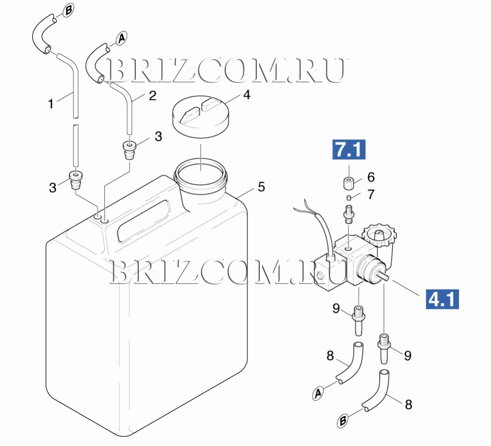 Бак топливо (0.121-134.0)