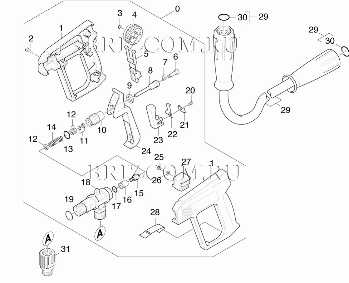 Pучной пистолет-распылитель (0.148-422.0)