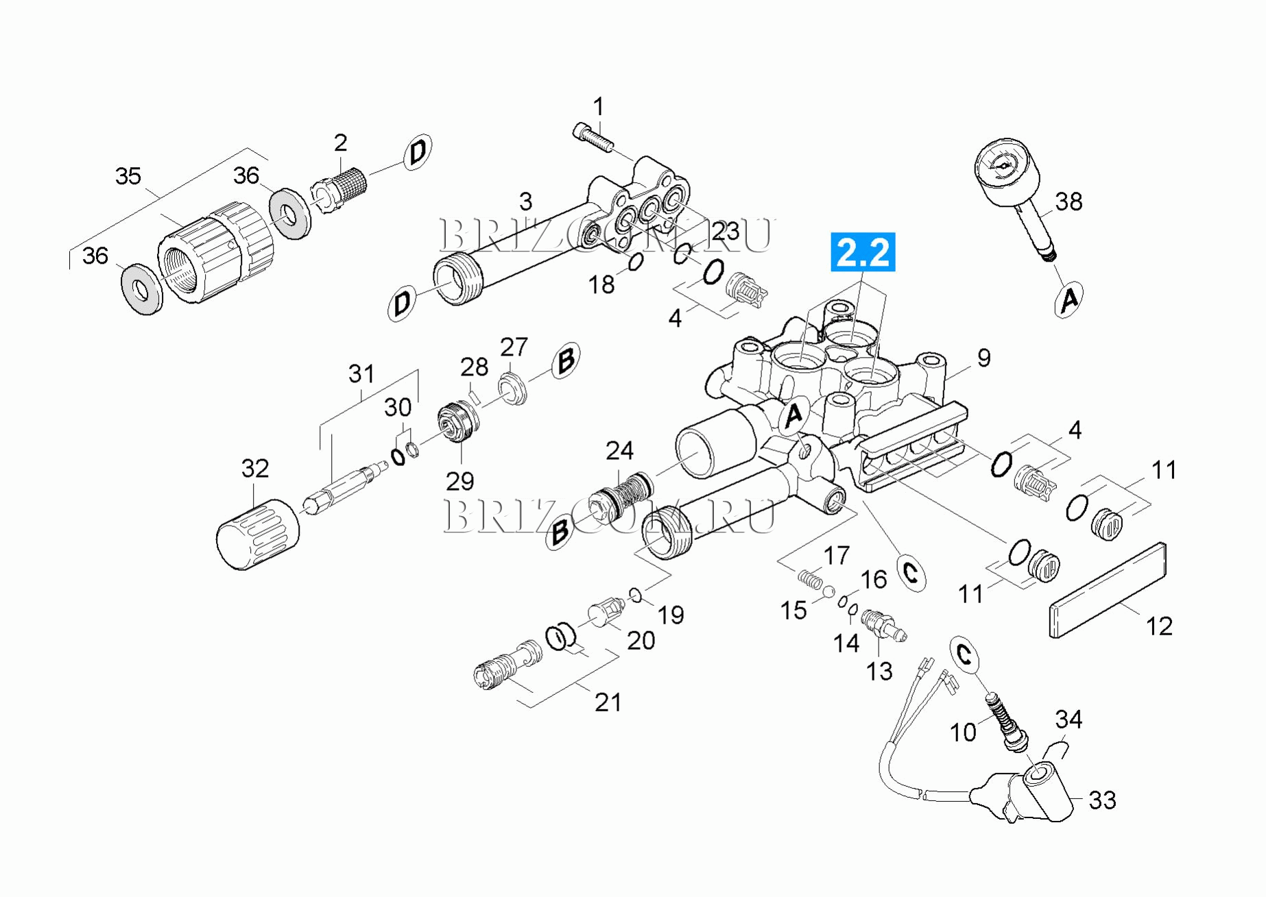 Головка цилиндра (0.116-518.0)