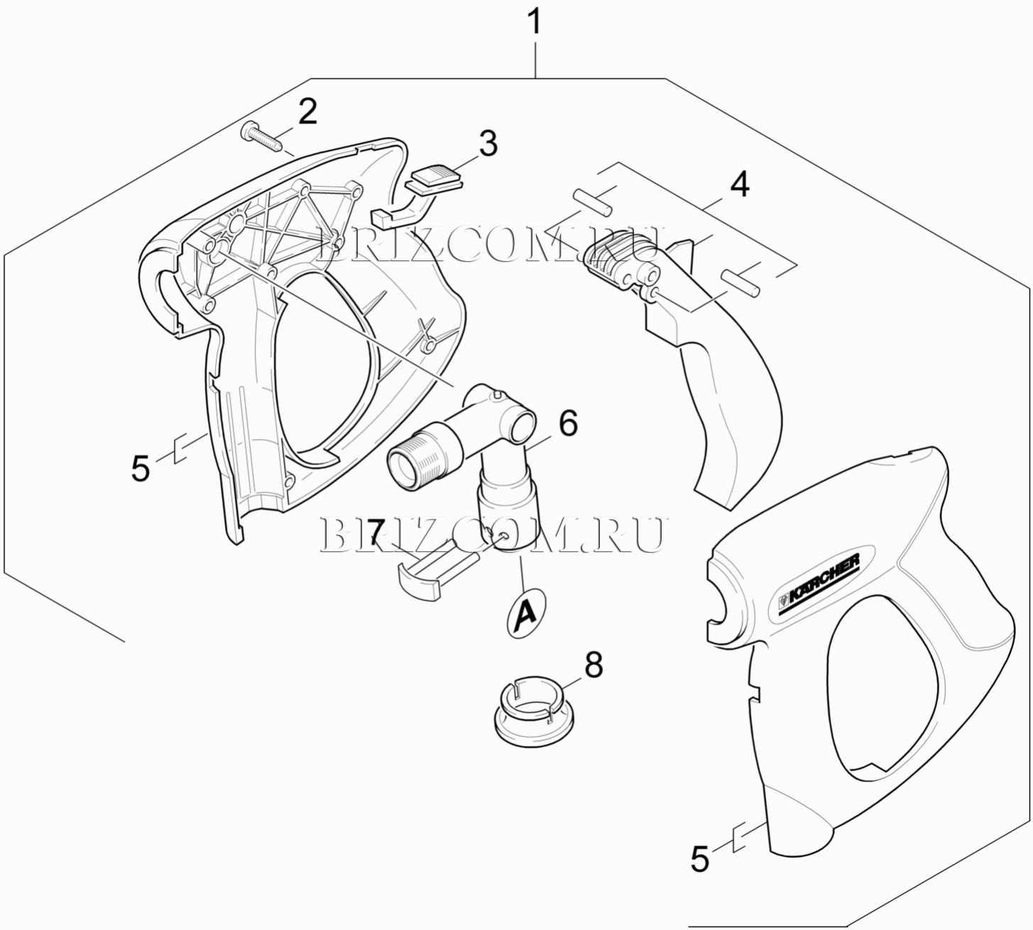 Pучной пистолет-распылитель (0.114-105.0)
