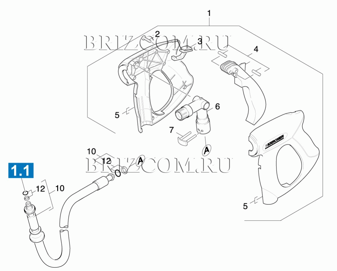Pучной пистолет-распылитель (0.146-127.0)