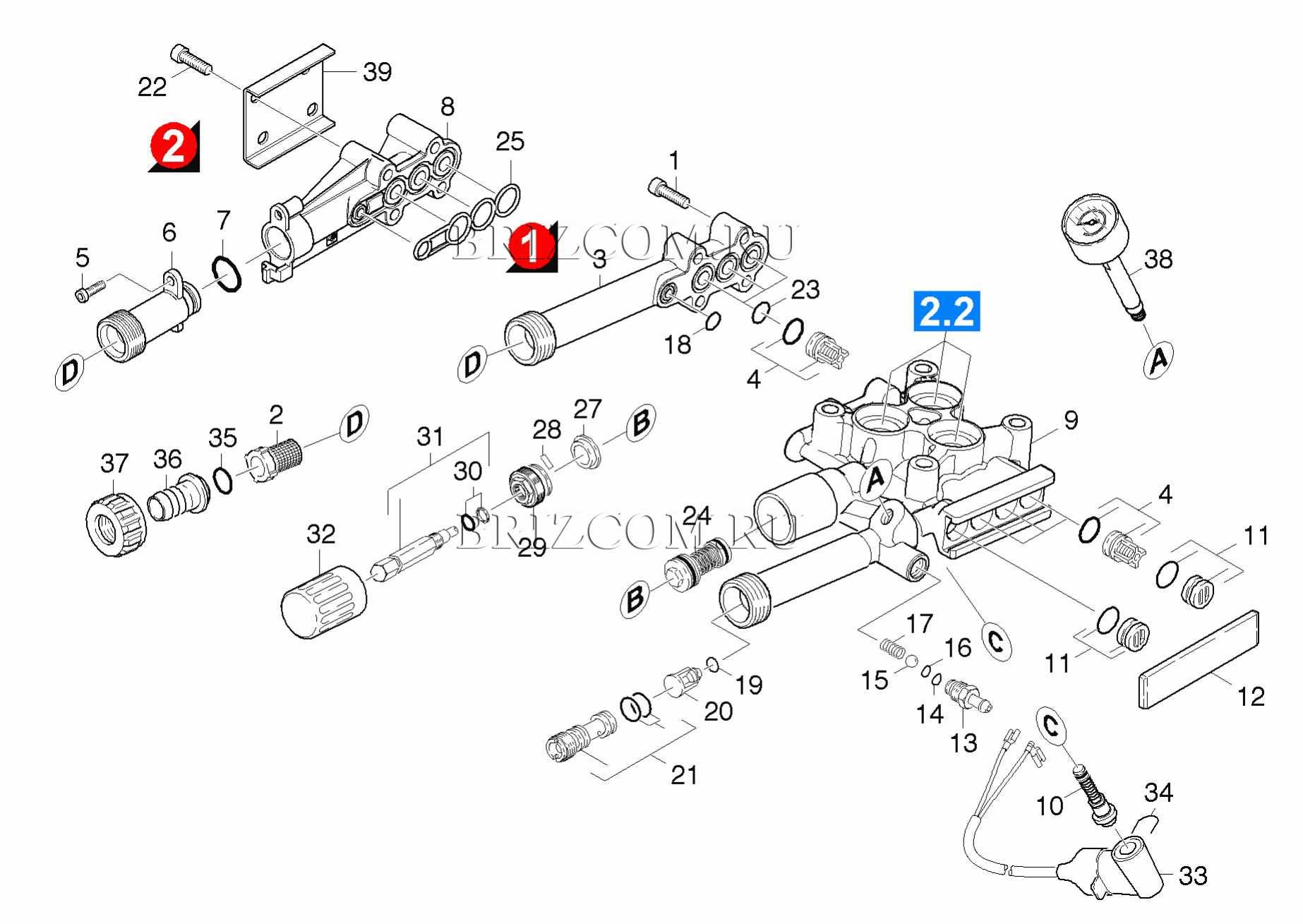 Головка цилиндра (0.106-288.0)