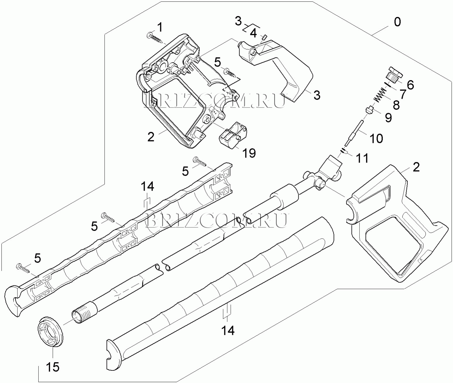 Pучной пистолет-распылитель (0.114-444.0)