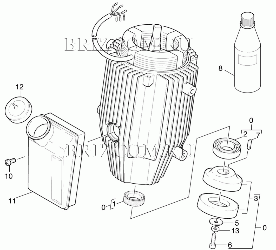 Привод наклонная шайба (0.112-210.0)