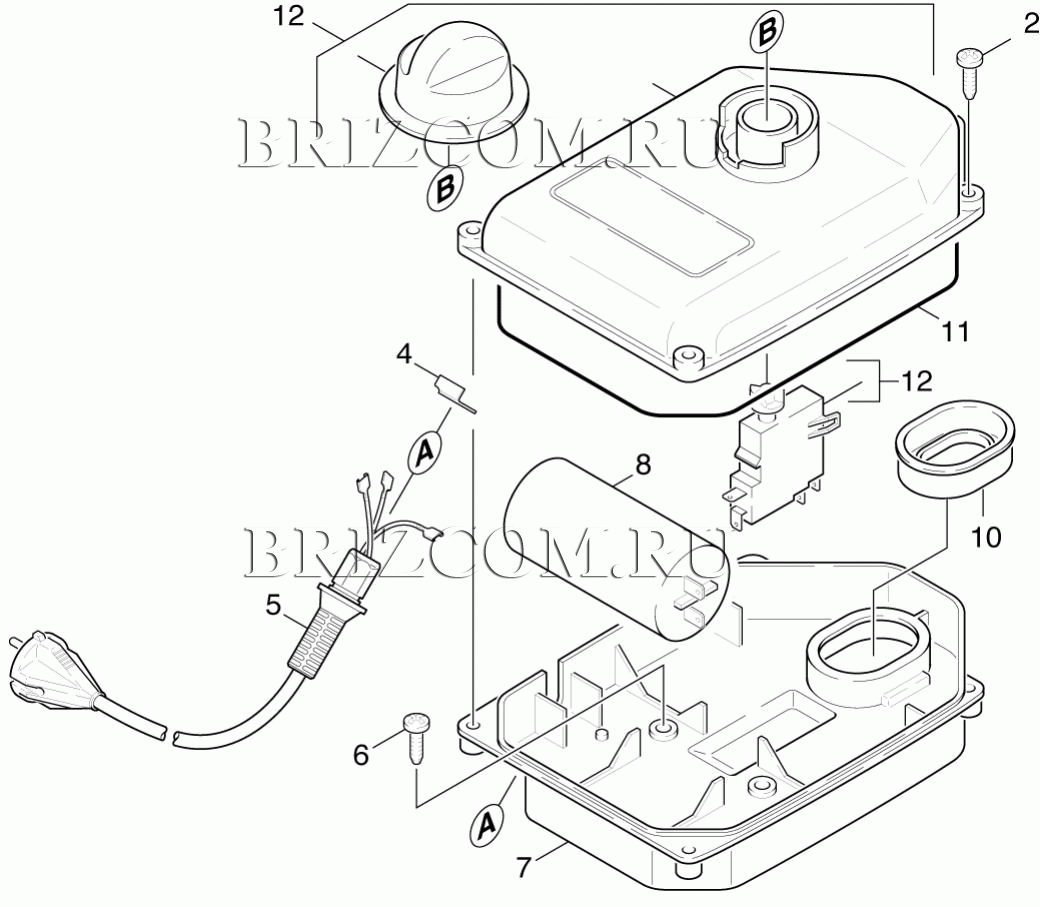 Электроприборный шкаф (0.126-972.0)