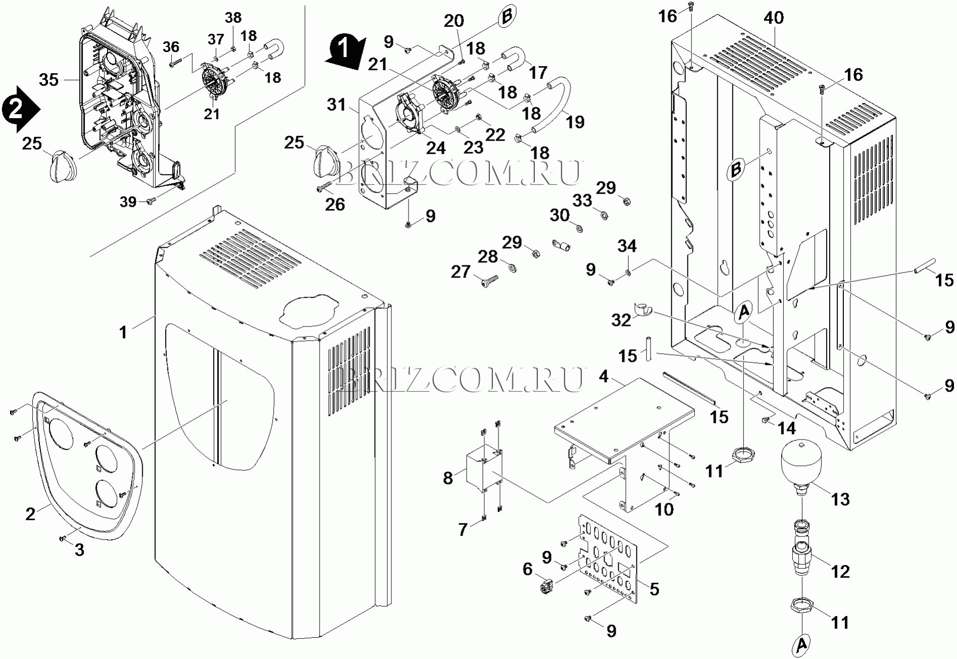 Корпус комплектный высококачественная с (0.116-871.0)