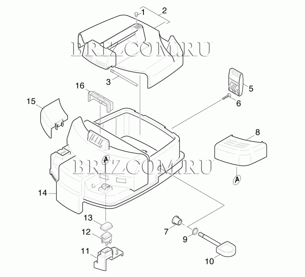 Крышка детали (0.162-811.0)